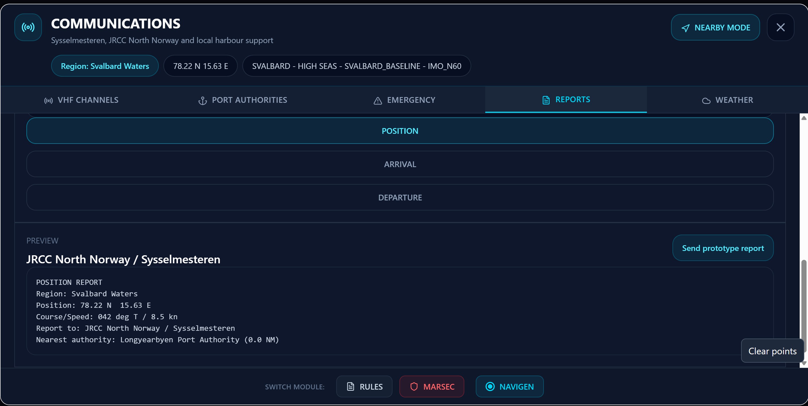 NAVIGEN Comms preview